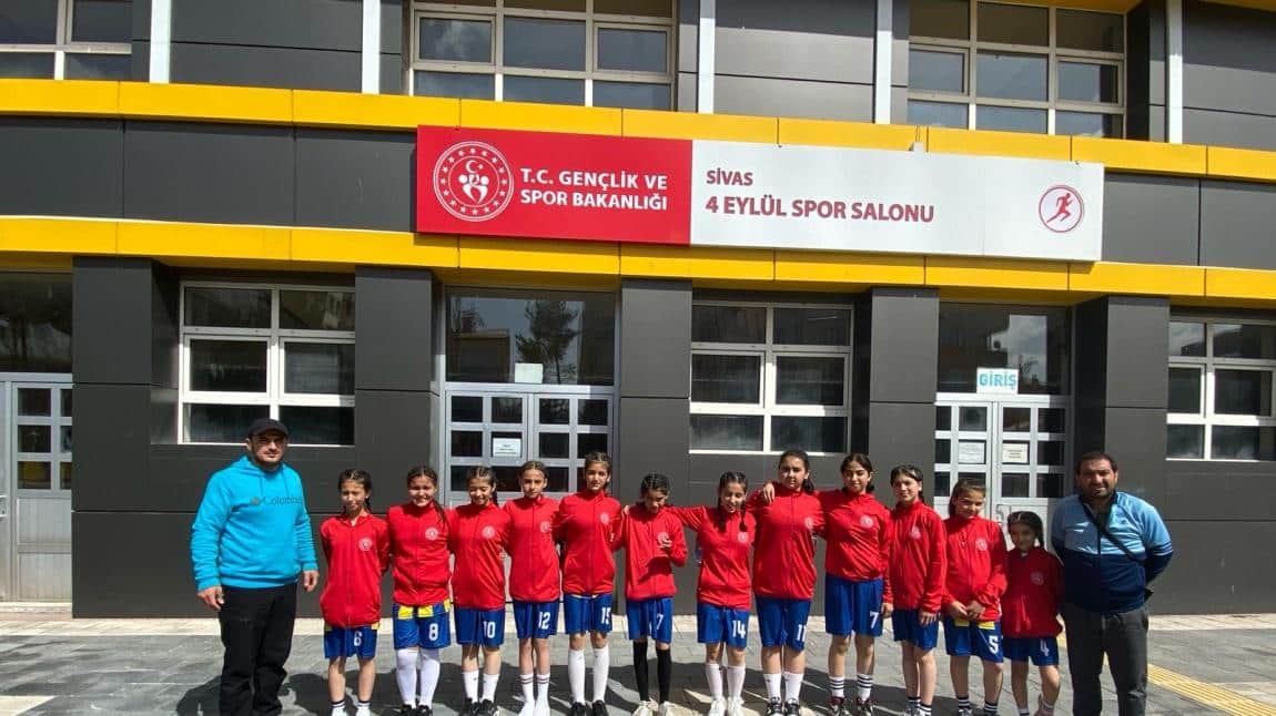 Küçükler Basketbol Maçı'nda Kızlarımız Sivas'ta